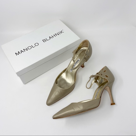 Manolo Blahnik Shoes - Manolo Blahnik Val Knight Nappa Heels